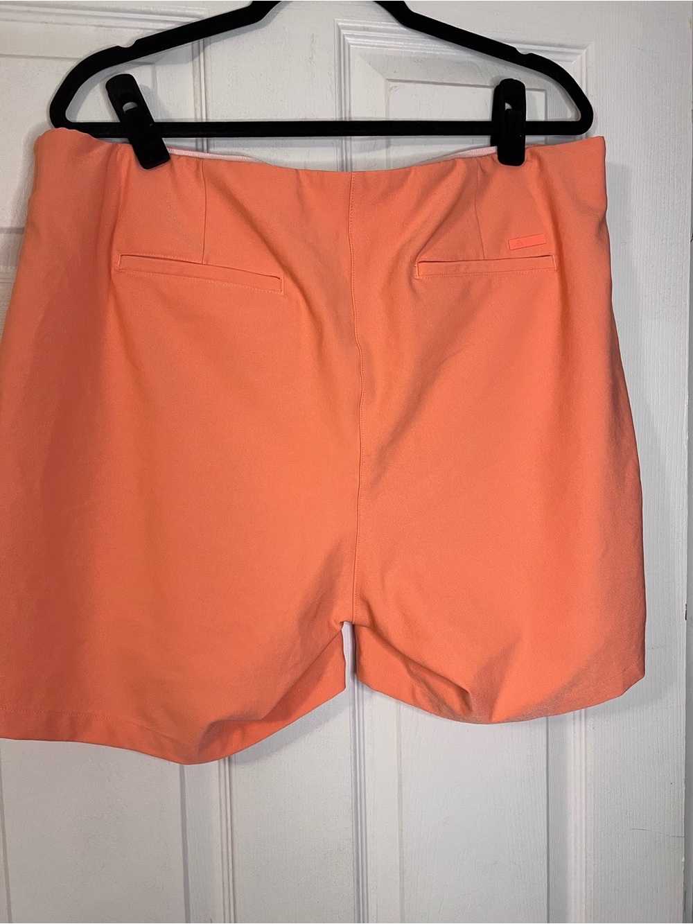 #650 adidas Women’s XL Coral Pull On Golf Shorts Stretch Performance - Picture 3 of 7